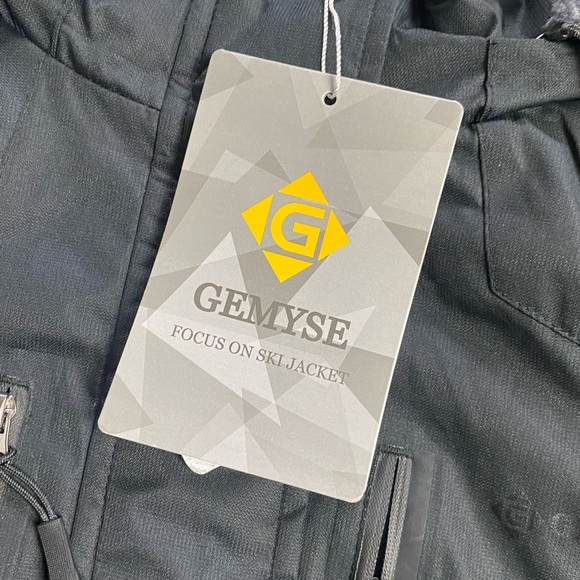 GEMYSE Men's Mountain Waterproof Ski Snow Jacket *new - Picture 5 of 8